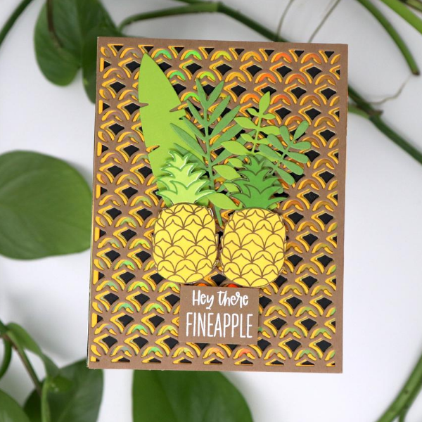 Honey Bee Stamps "Fineapple" Card