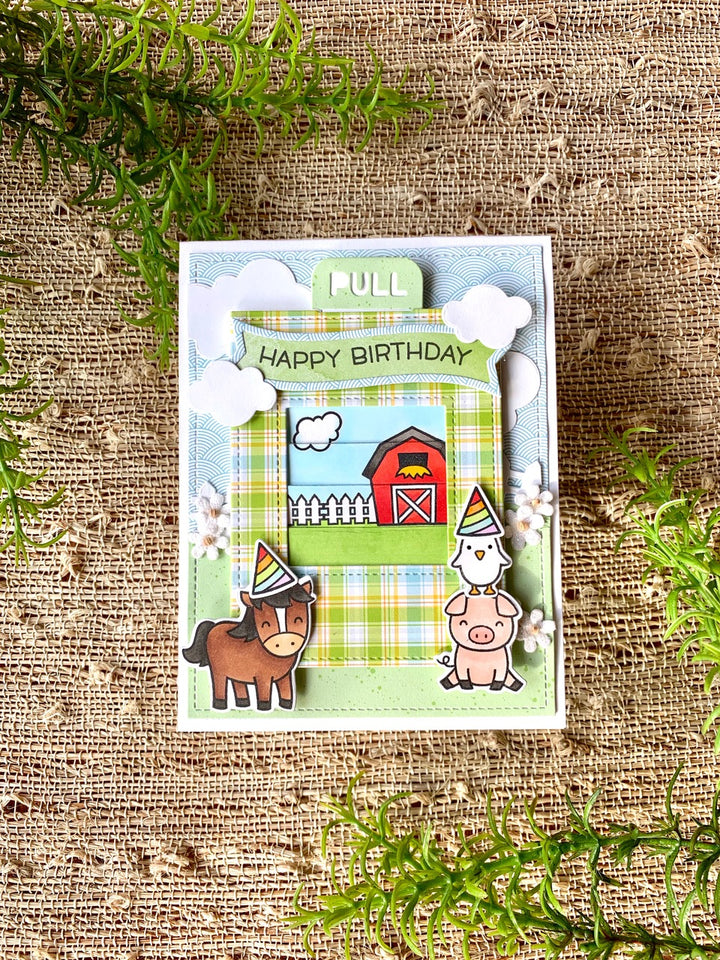 A Magic Picture Changer Card ft. Lawn Fawn by Sophie