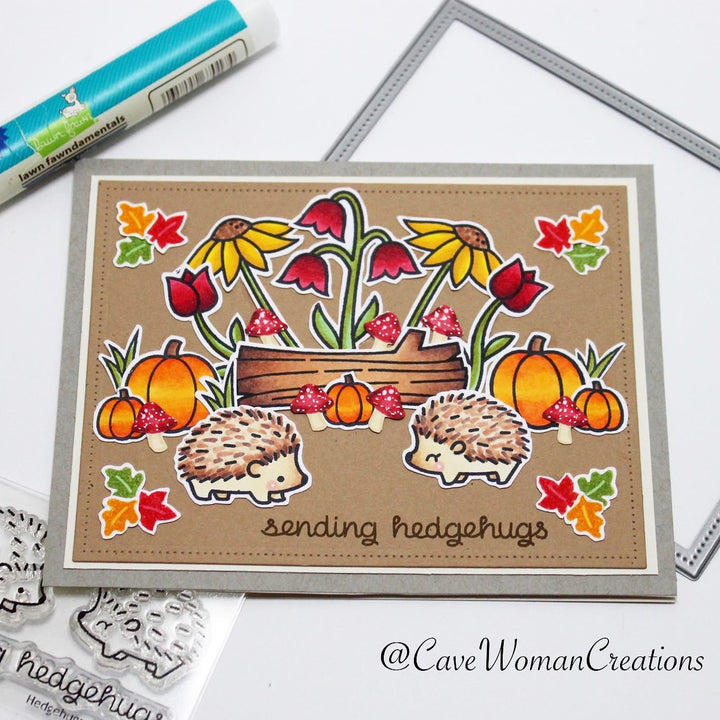 Sending Autumn Hedgehugs by Amanda