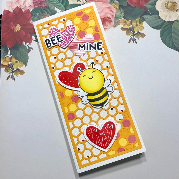 Honey Bee Stamps BEE MINE Card