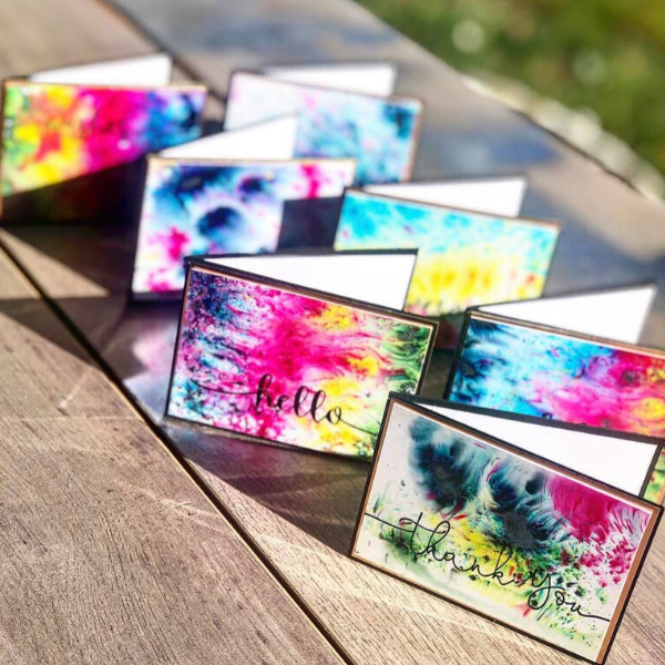 Nuvo Shimmer Powder Cards