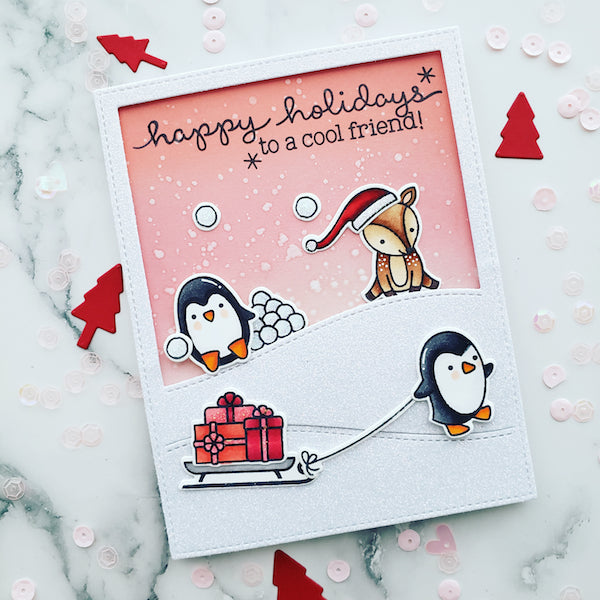 Toboggan Together Card by Nicole