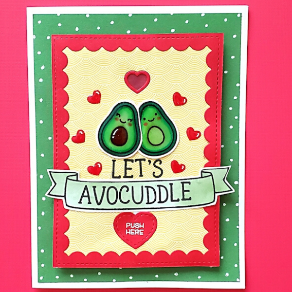 Let's Avo-Cuddle Card by Urvi