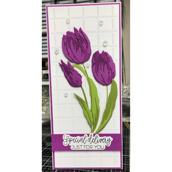 Special Delivery Tulip Card