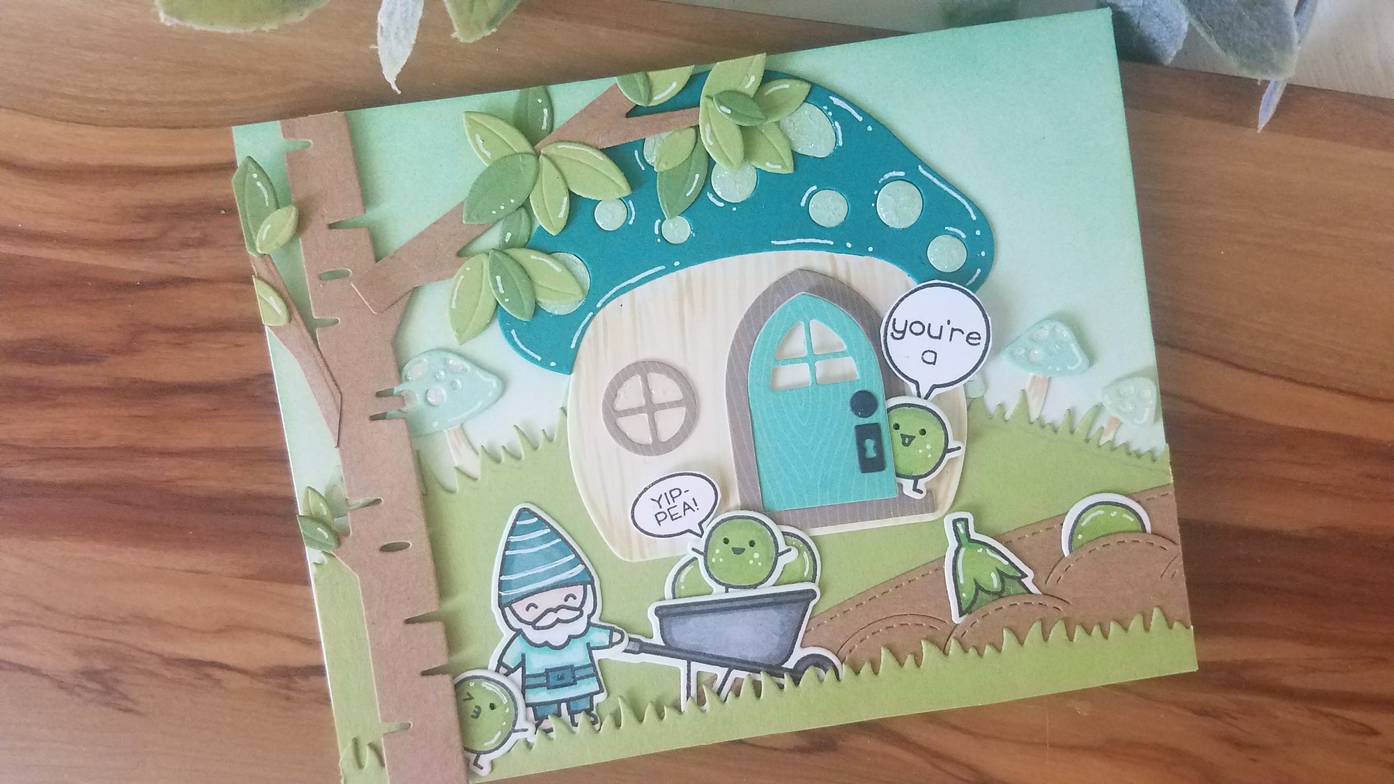 Oh Gnome Card by Joy