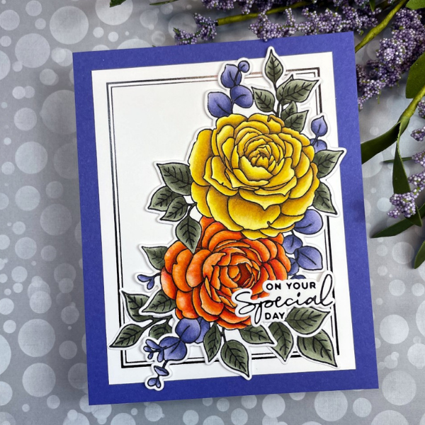 Gina K. "Grateful Blooms" Card by Kreative Kinship