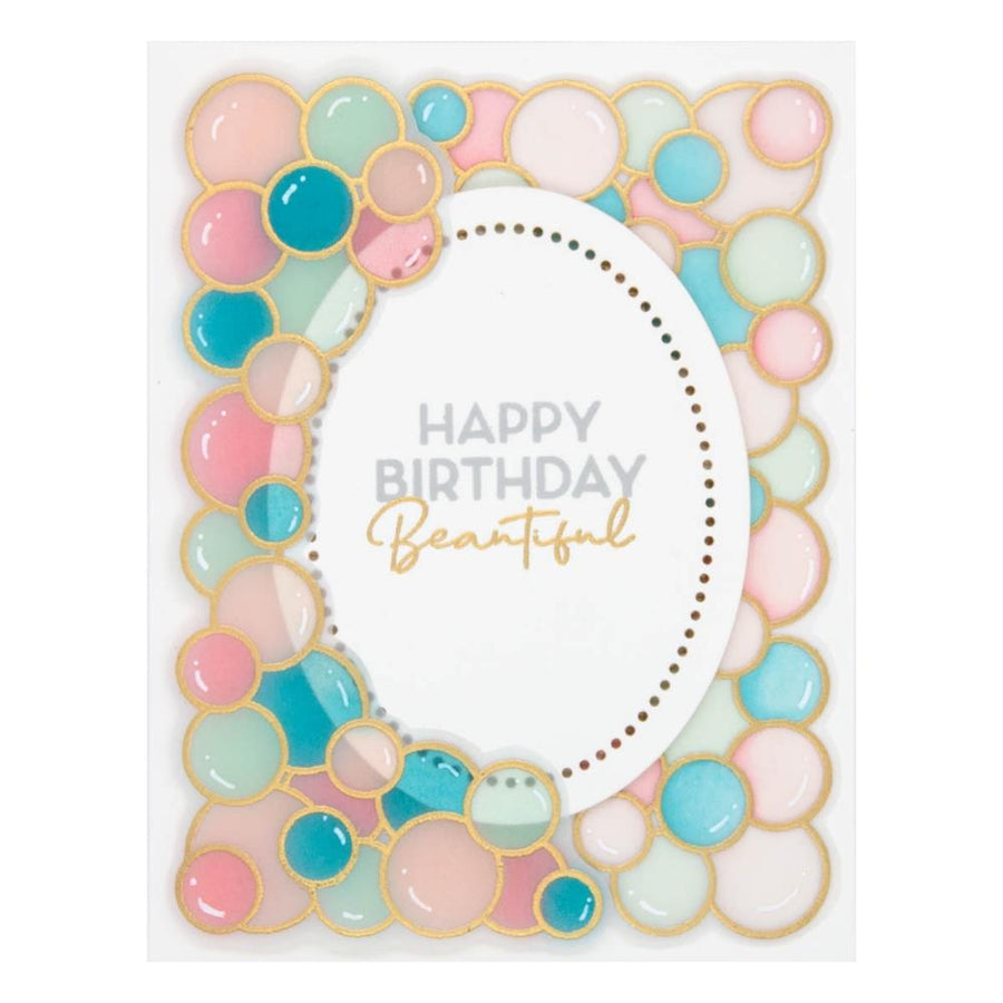 Spellbinders - It’s My Party - Clear Stamps - Party Balloon Garland