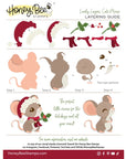 Honey Bee Stamps - Lovely Layers: Cute Mouse - Honey Cuts Stand-Alone Dies