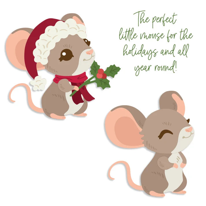 Honey Bee Stamps - Lovely Layers: Cute Mouse - Honey Cuts Stand-Alone Dies