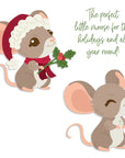 Honey Bee Stamps - Lovely Layers: Cute Mouse - Honey Cuts Stand-Alone Dies