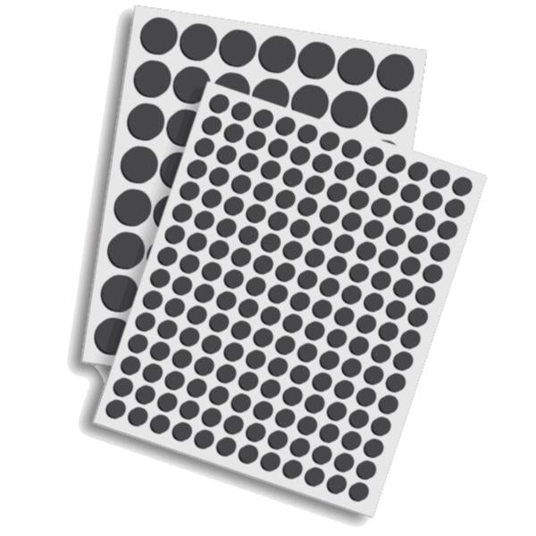 3L - Scrapbook Adhesives - 3D Foam Circles - Black - Mix-ScrapbookPal