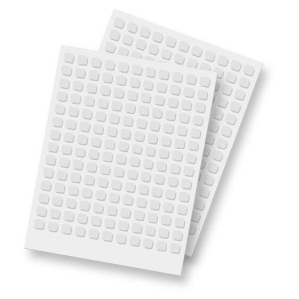 3L - Scrapbook Adhesives - 3D Foam Squares - White - Small-ScrapbookPal