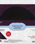 3L - Scrapbook Adhesives - Crafty Foam Tape - Black, 54 ft-ScrapbookPal