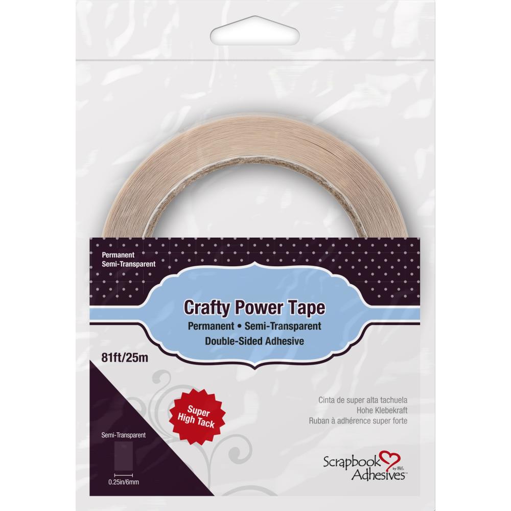 3L - Scrapbook Adhesives - Crafty Power Tape, 81'-ScrapbookPal