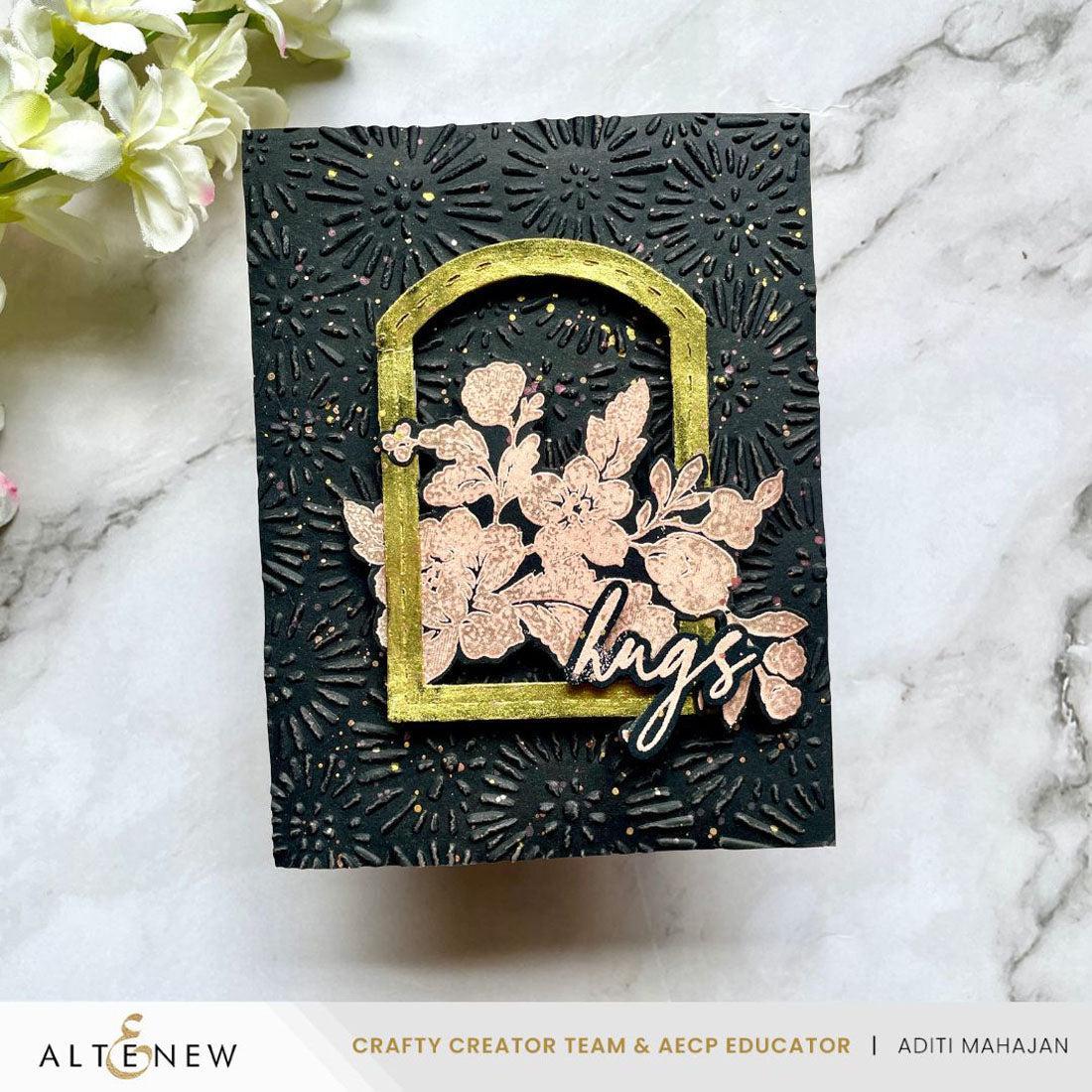 Altenew - 3D Embossing Folder - Batik Blooms-ScrapbookPal