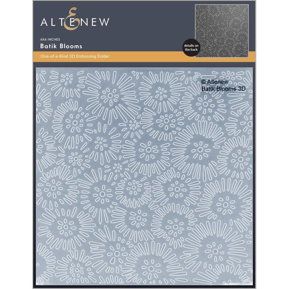 Altenew - 3D Embossing Folder - Batik Blooms-ScrapbookPal