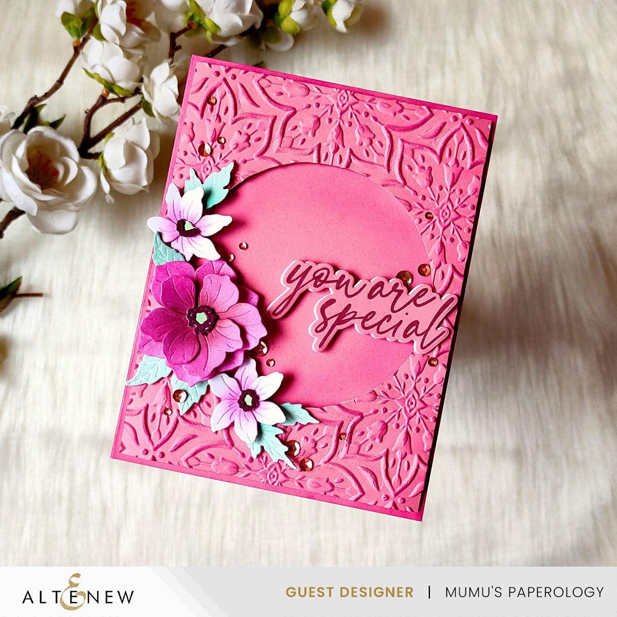 Altenew - 3D Embossing Folder - Blooming Doily Charm-ScrapbookPal