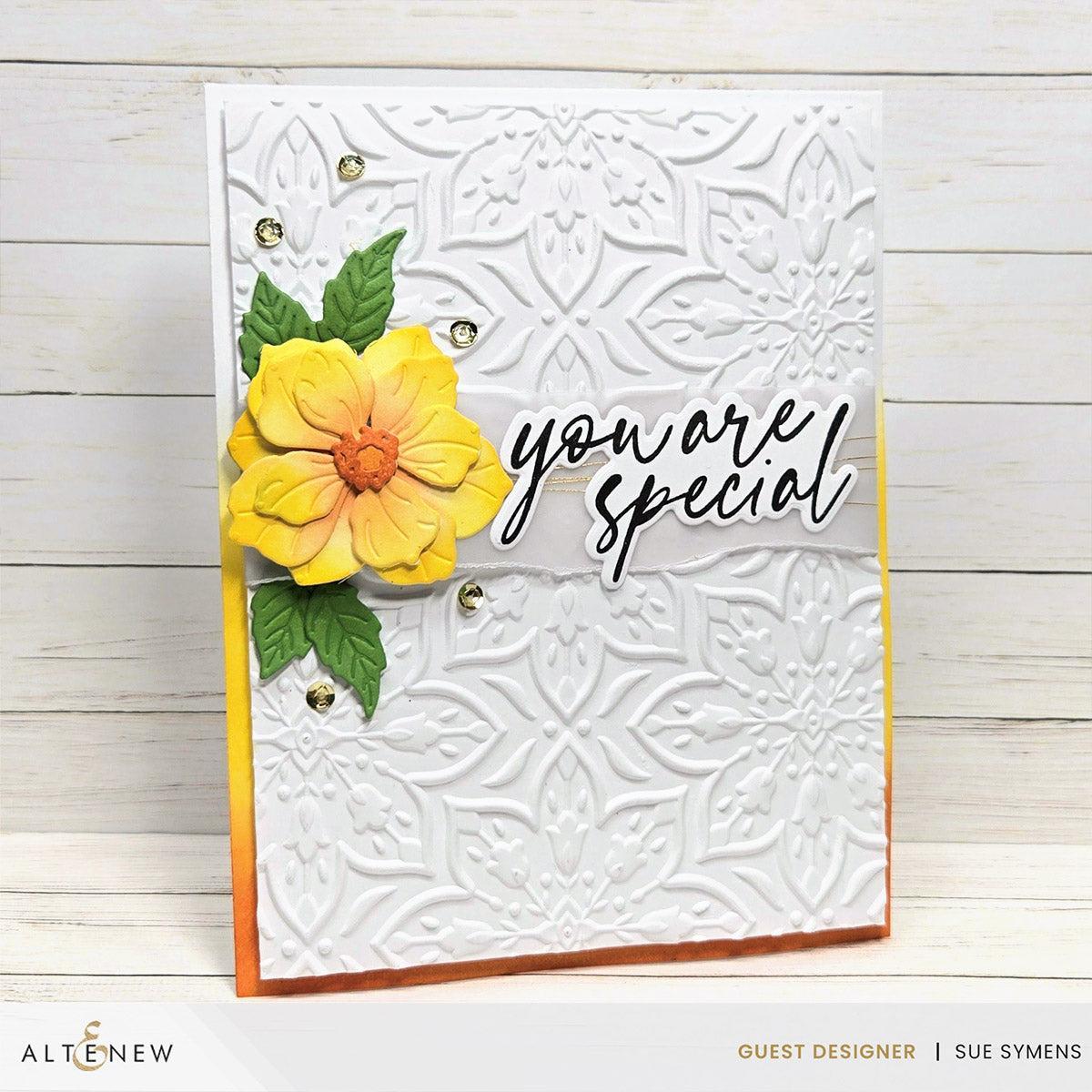 Altenew - 3D Embossing Folder - Blooming Doily Charm-ScrapbookPal
