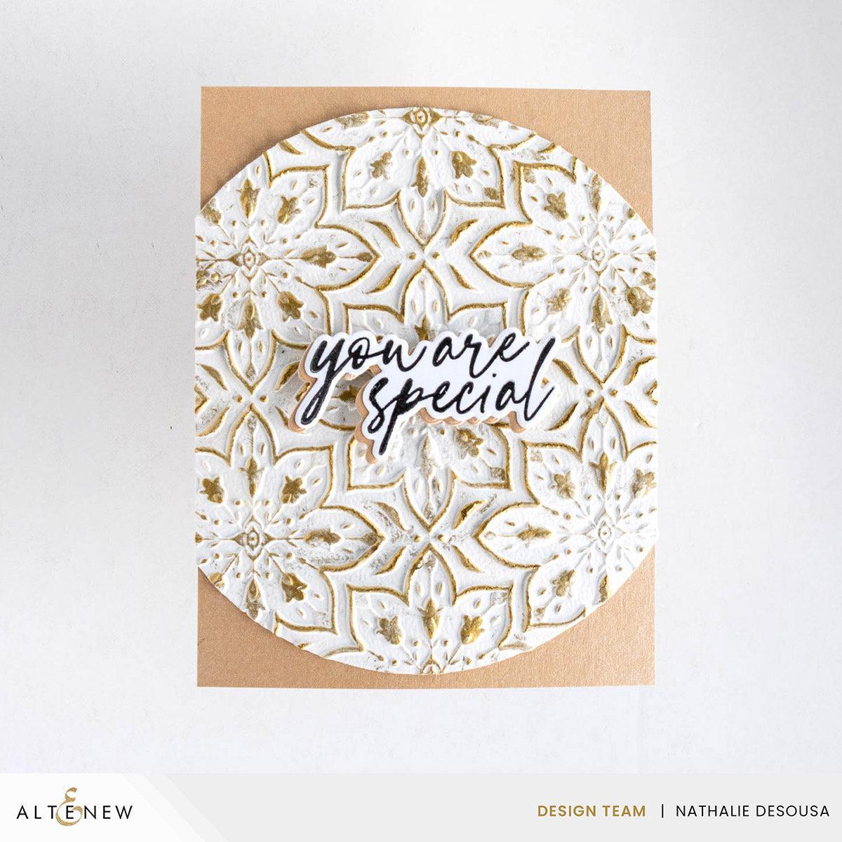 Altenew - 3D Embossing Folder - Blooming Doily Charm-ScrapbookPal
