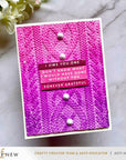 Altenew - 3D Embossing Folder - Cozy Sweater-ScrapbookPal