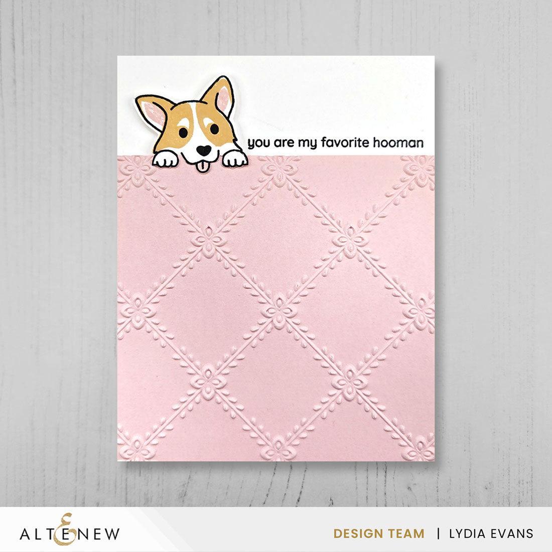 Altenew - 3D Embossing Folder - Crisscross Blooms-ScrapbookPal