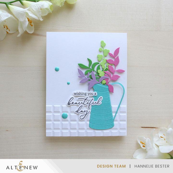 Altenew - 3D Embossing Folder, Dies &amp; Stencils - Pitcher Vases-ScrapbookPal