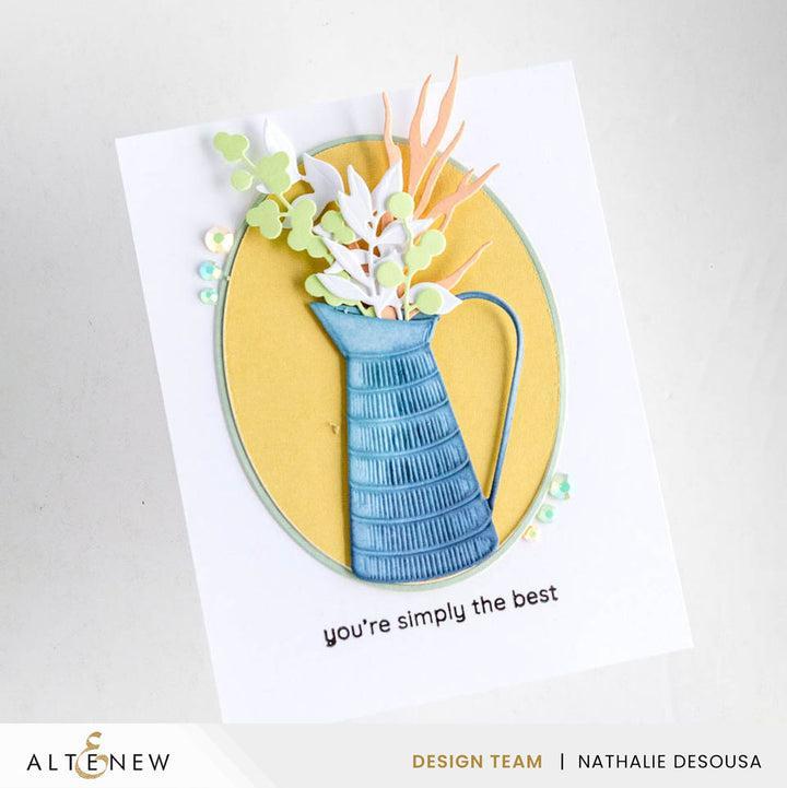 Altenew - 3D Embossing Folder, Dies &amp; Stencils - Pitcher Vases-ScrapbookPal