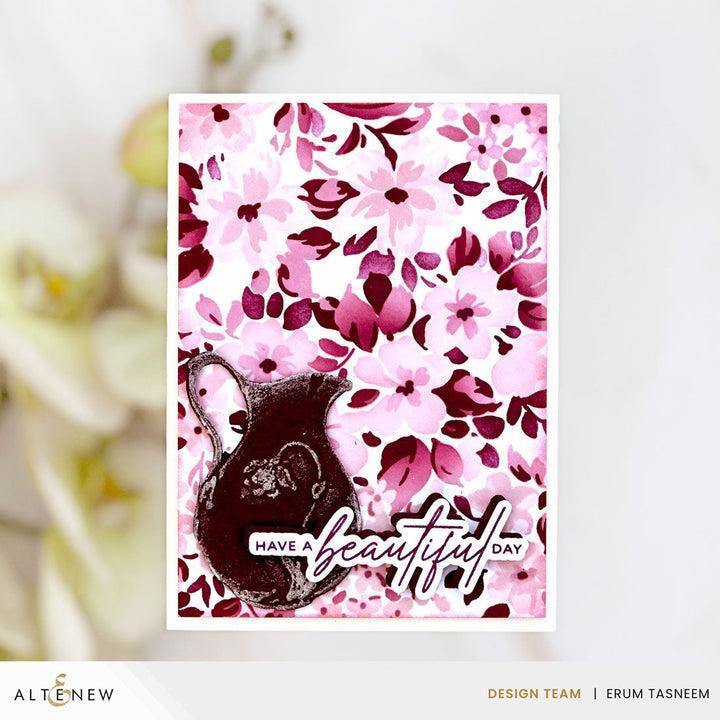 Altenew - 3D Embossing Folder, Dies &amp; Stencils - Pitcher Vases-ScrapbookPal