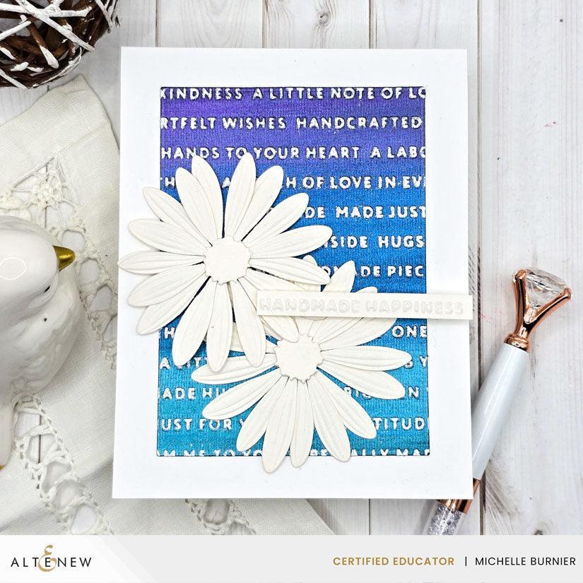 Altenew - 3D Embossing Folder - Handmade Happiness-ScrapbookPal