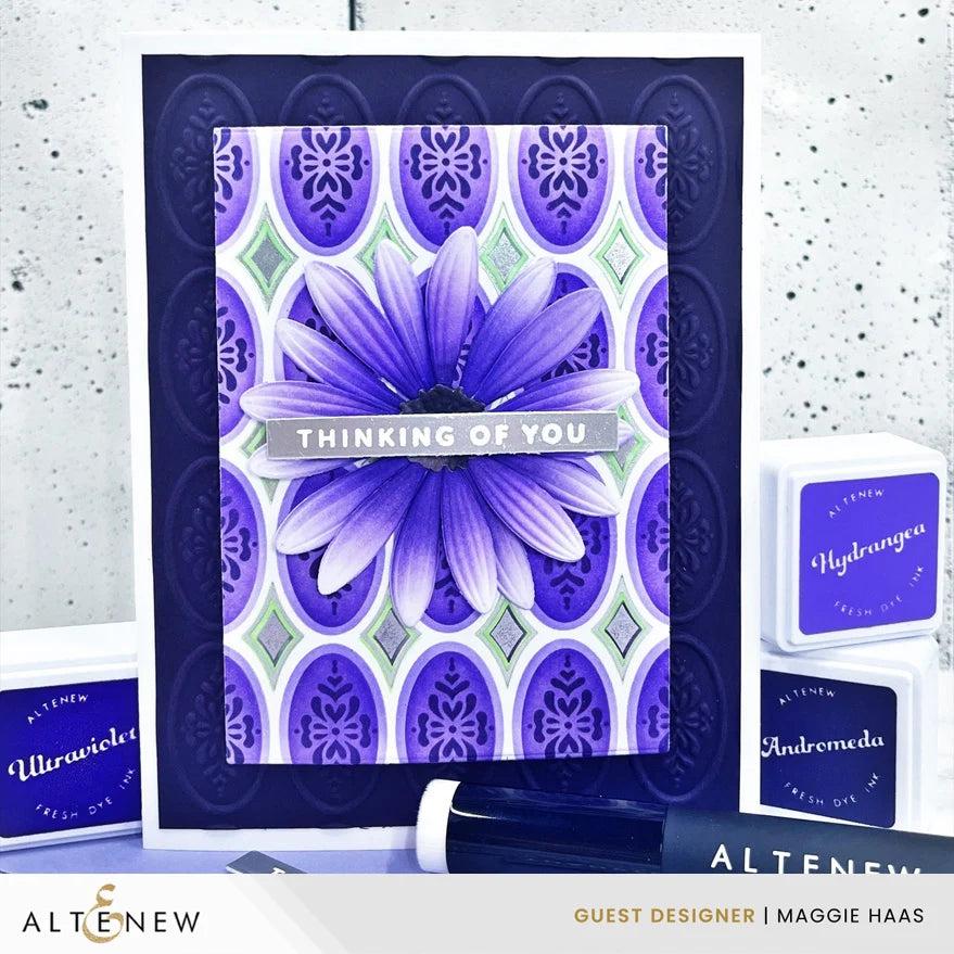 Altenew - 3D Embossing Folder - Heirloom Filigree - Oval-ScrapbookPal