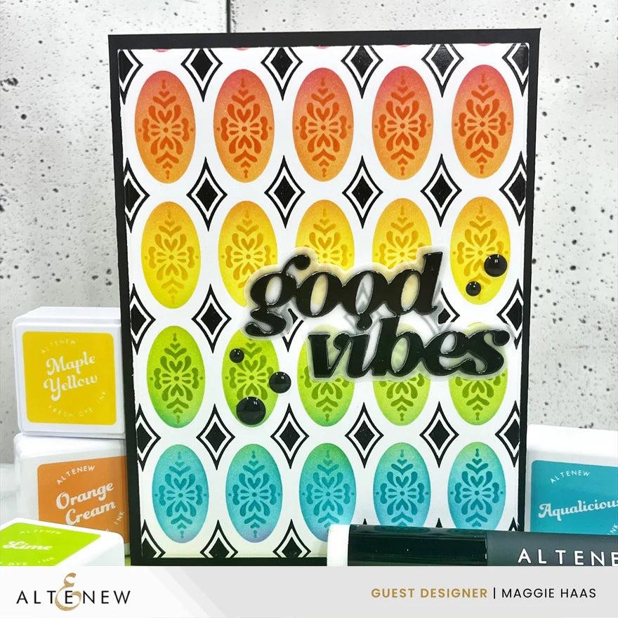 Altenew - 3D Embossing Folder - Heirloom Filigree - Oval-ScrapbookPal