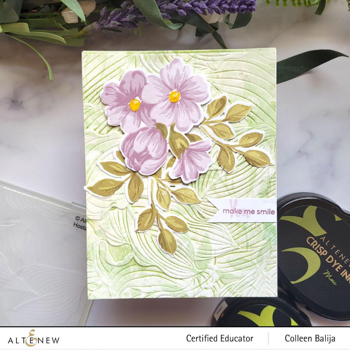 Altenew - 3D Embossing Folder - Hosta-ScrapbookPal