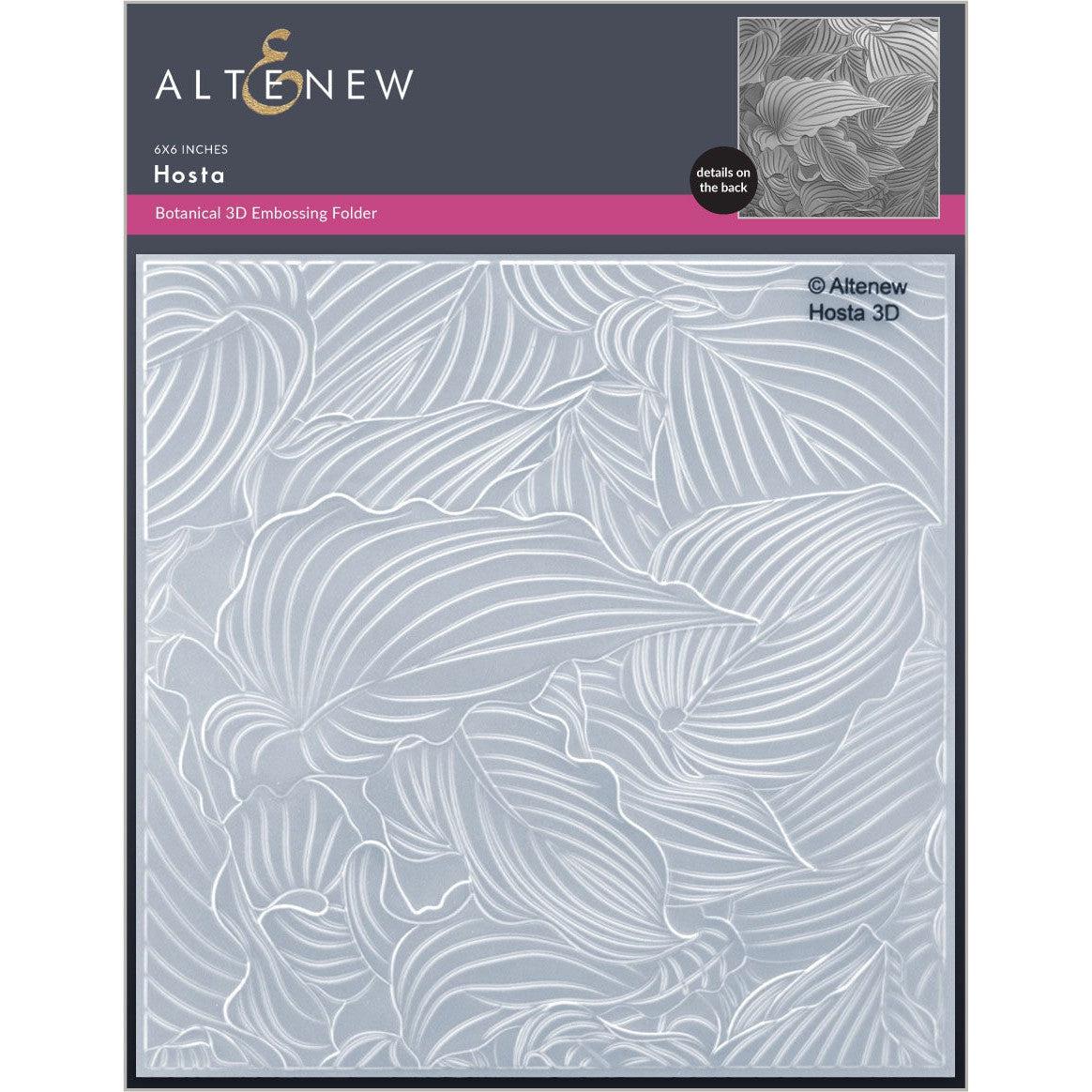 Altenew - 3D Embossing Folder - Hosta-ScrapbookPal