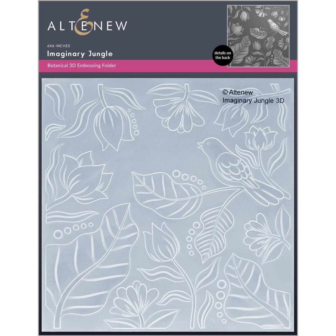 Altenew - 3D Embossing Folder - Imaginary Jungle-ScrapbookPal