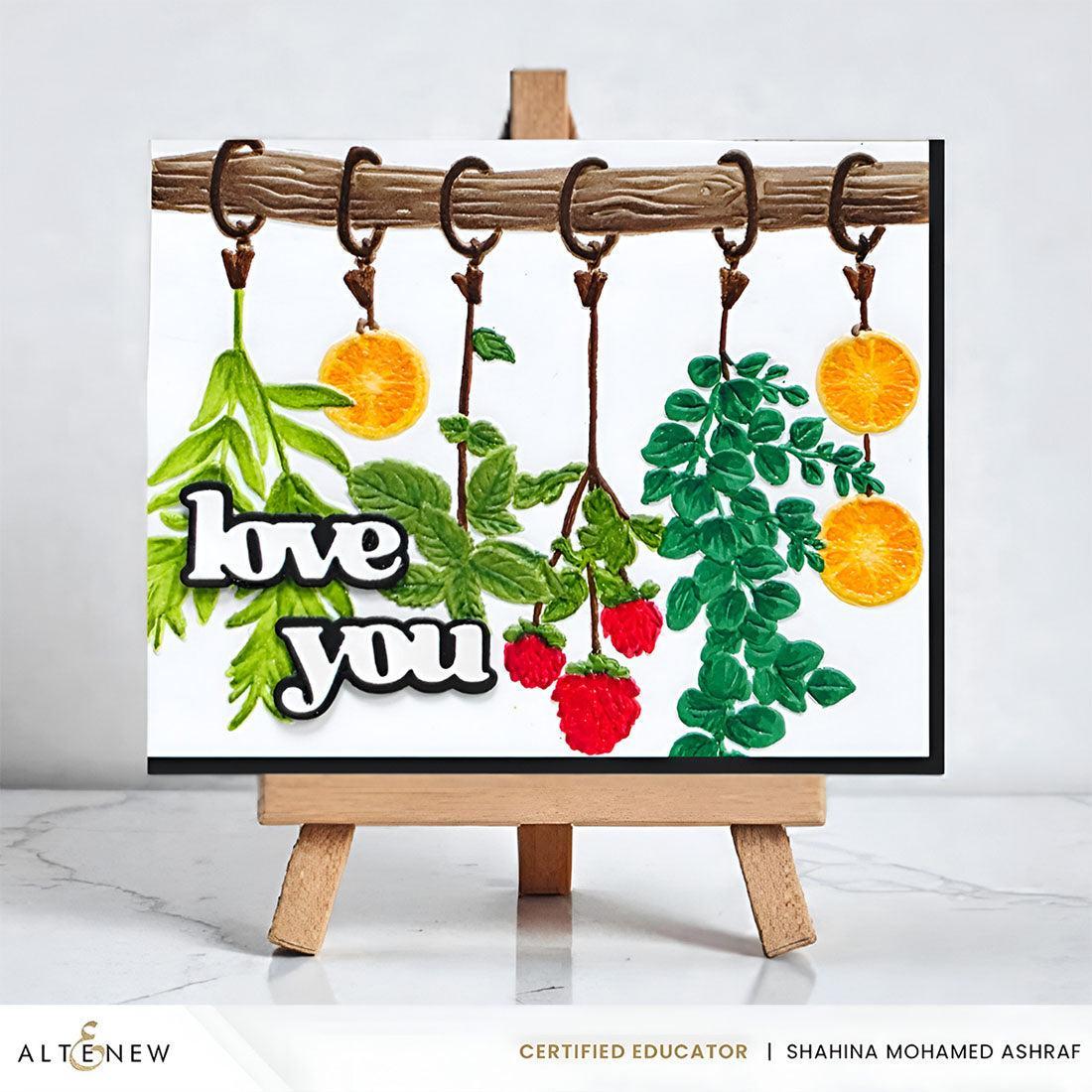 Altenew - 3D Embossing Folder - Love, Preserved-ScrapbookPal