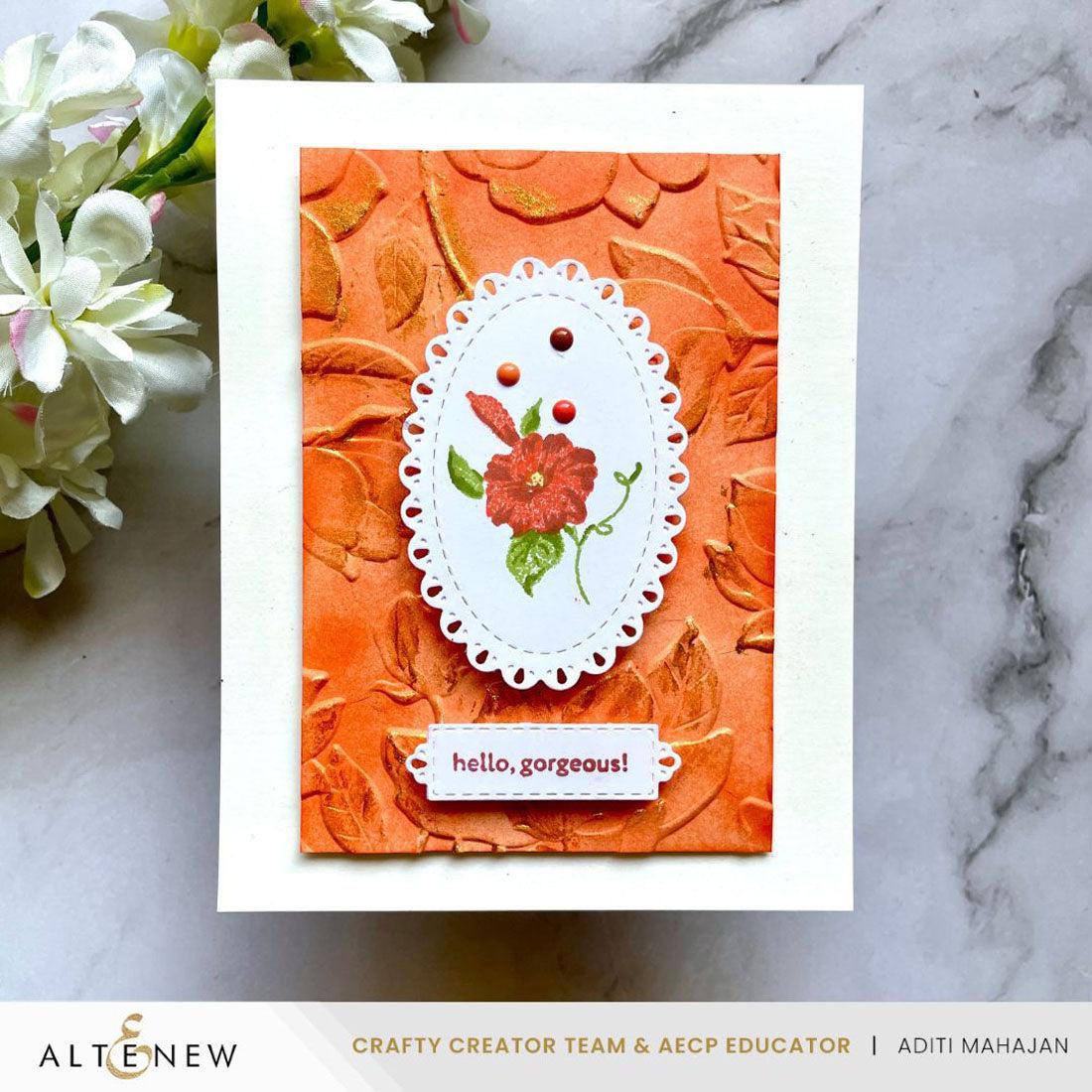 Altenew - 3D Embossing Folder - Magnolia Dreams-ScrapbookPal
