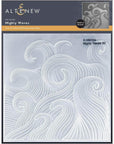 Altenew - 3D Embossing Folder - Mighty Waves-ScrapbookPal