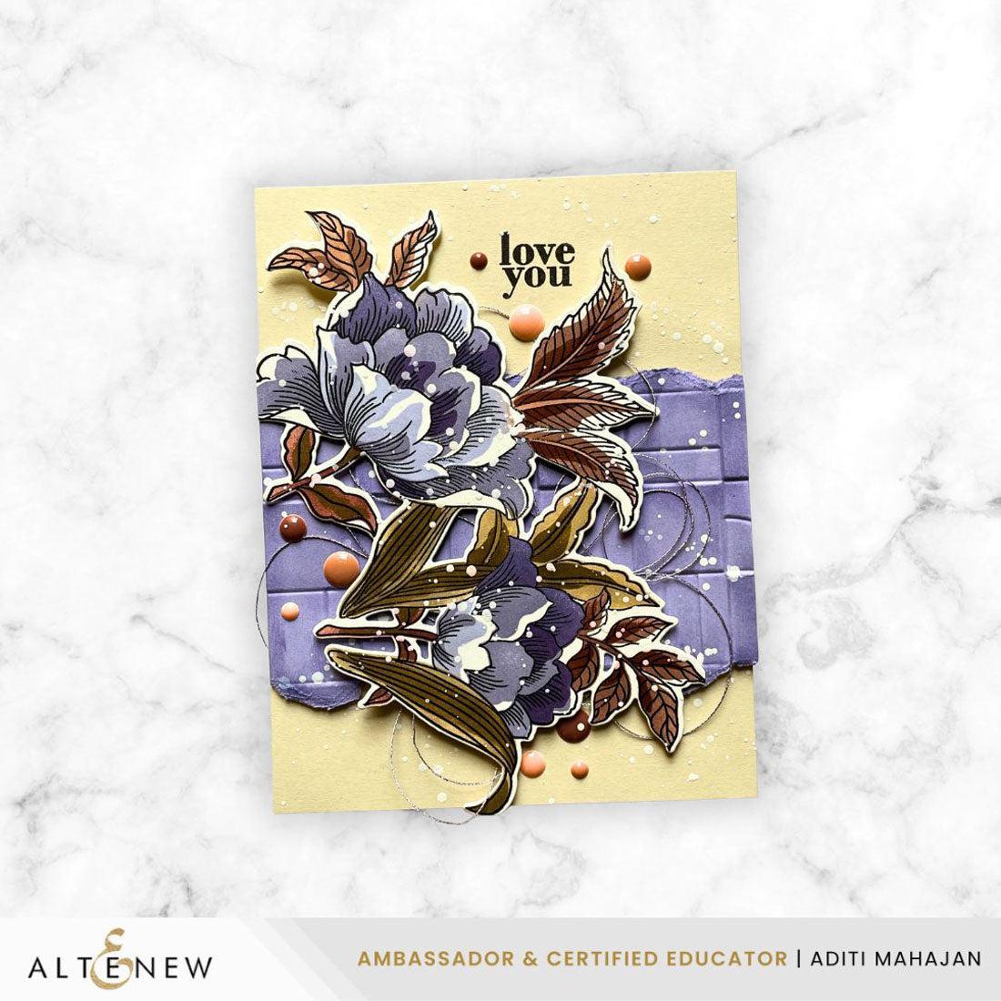 Altenew - 3D Embossing Folder - Paper Rhythm-ScrapbookPal