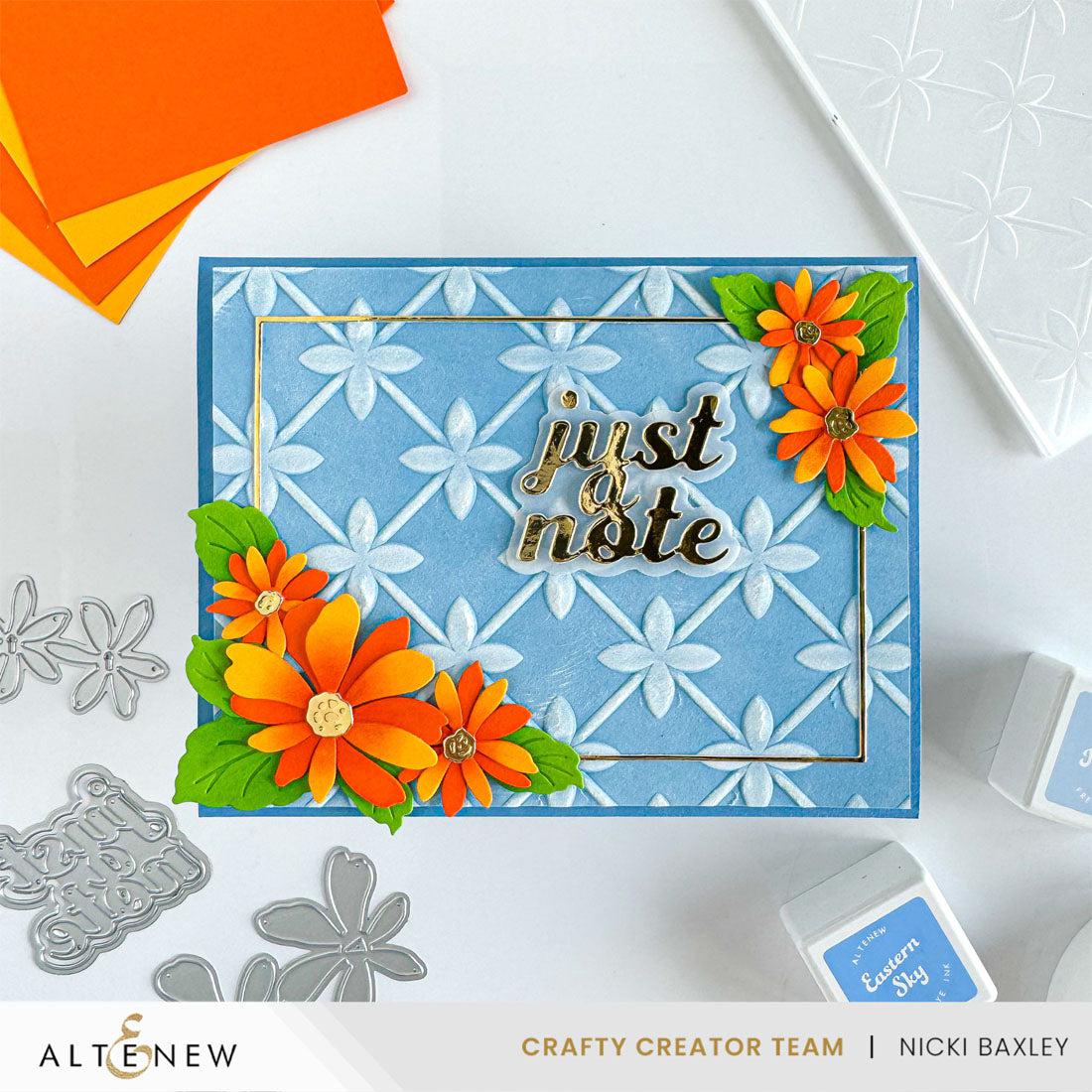 Altenew - 3D Embossing Folder - Petal Palooza-ScrapbookPal