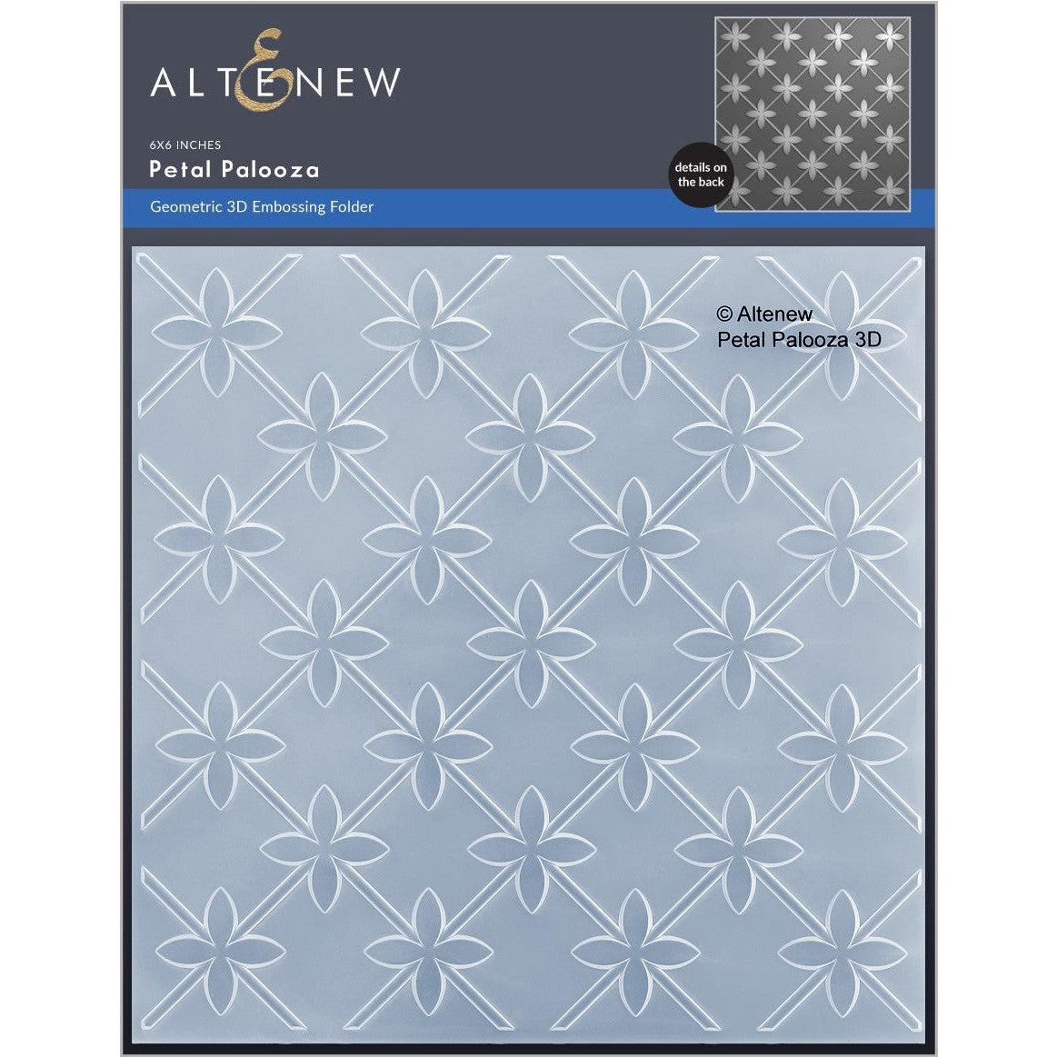 Altenew - 3D Embossing Folder - Petal Palooza-ScrapbookPal