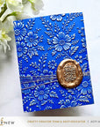 Altenew - 3D Embossing Folder - Piped Floral Lace-ScrapbookPal