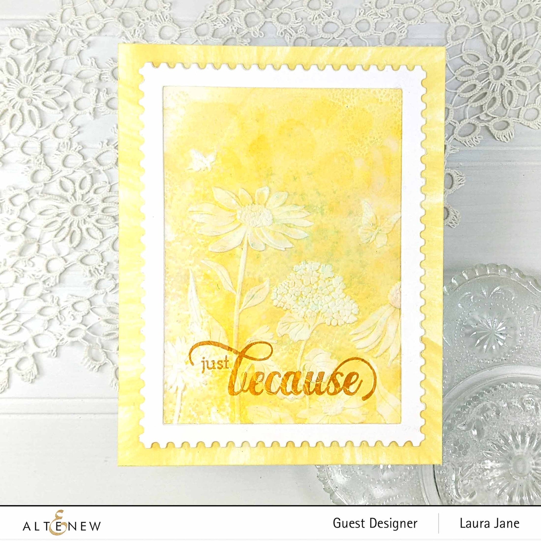 Altenew - 3D Embossing Folder - Playful Wildflower-ScrapbookPal