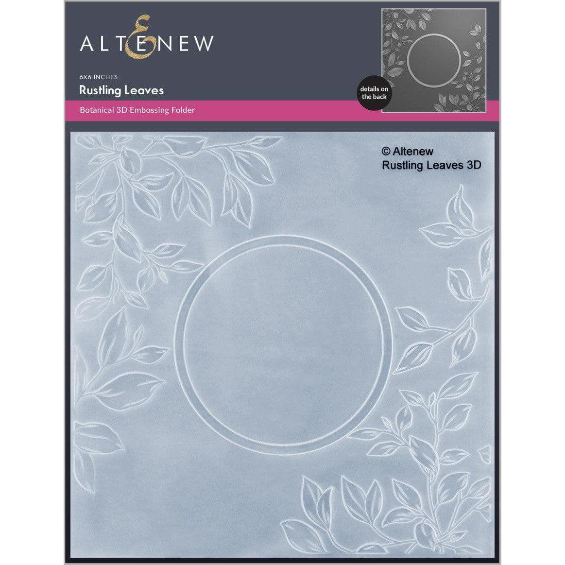 Altenew - 3D Embossing Folder - Rustling Leaves-ScrapbookPal