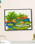 Altenew - 3D Embossing Folder & Stencils - Lilypad Dreams-ScrapbookPal