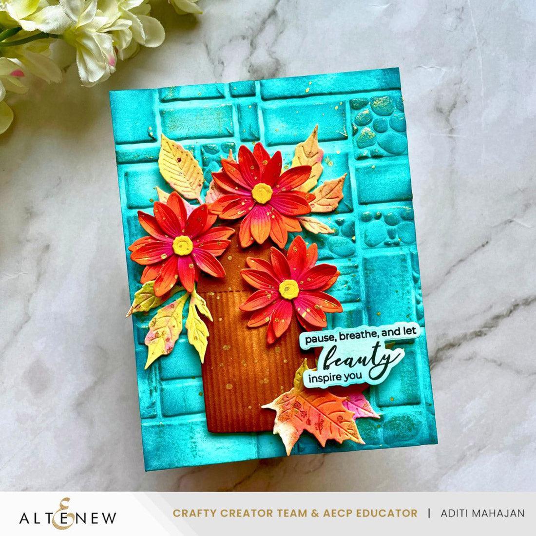 Altenew - 3D Embossing Folder - Textured Tiles-ScrapbookPal