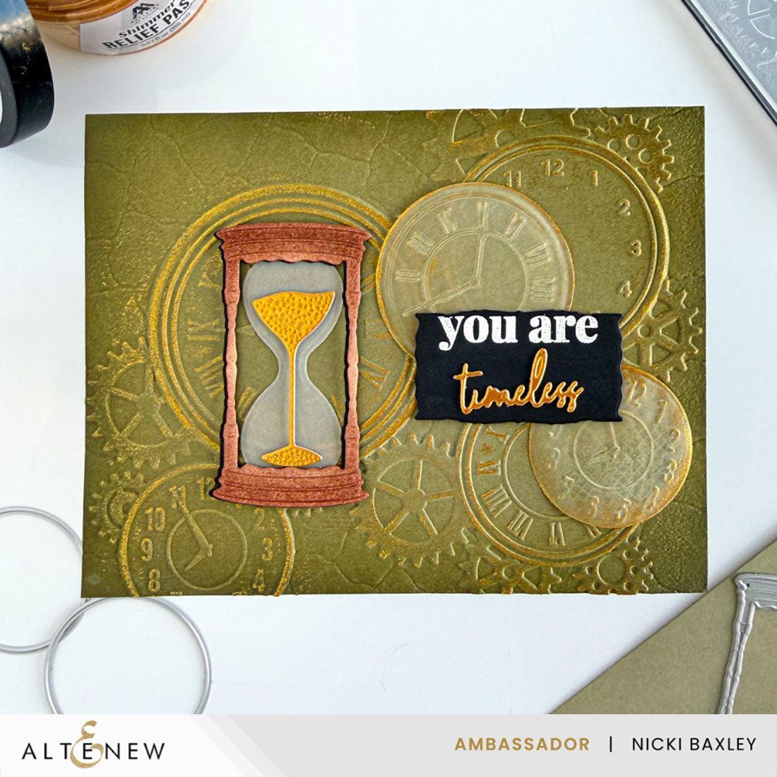 Altenew - 3D Embossing Folder - Traces of Yesterday-ScrapbookPal