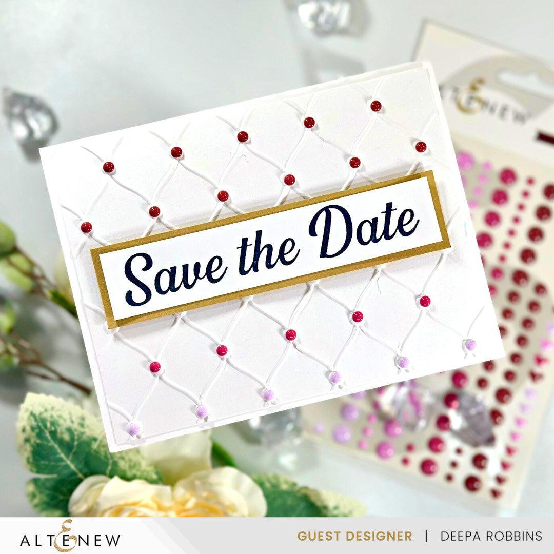 Altenew - 3D Embossing Folder - Tufted Elegance-ScrapbookPal