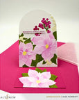 Altenew - 3D Embossing Folder - Winterberry Poinsettias-ScrapbookPal