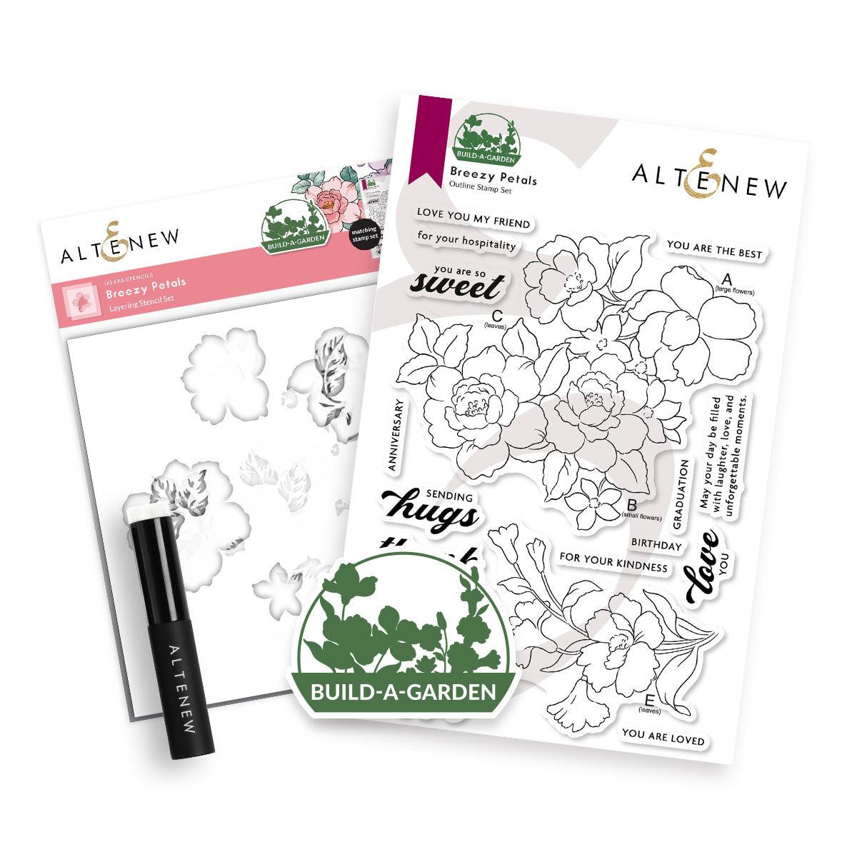 Altenew - Build-A-Garden: Breezy Petals Bundle-ScrapbookPal