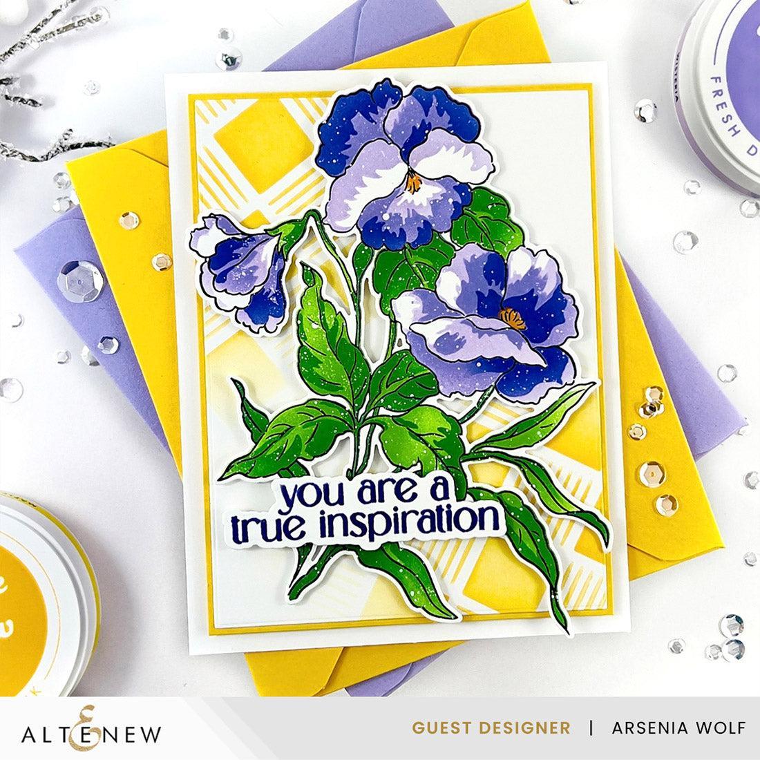 Altenew - Build-A-Garden: Fanciful Pansies-ScrapbookPal